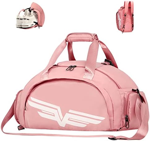 30L Sports Gym Duffle Bag with Wet Pocket & Shoe…