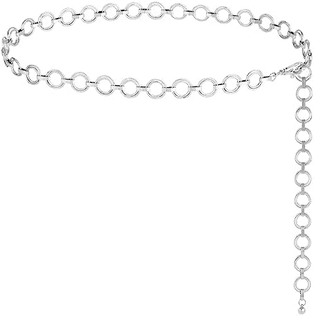 Chain Belt for Women Metal Waist Belts Fashion Chunky…