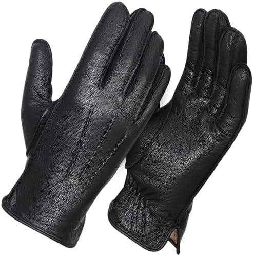 Mens Genuine Leather Gloves