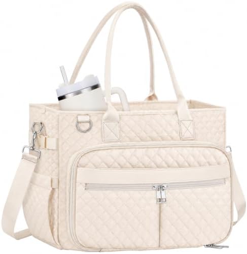Teacher Tote Bag for Women with Laptop Compartment