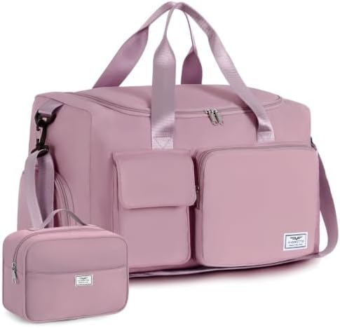 Women's Gym Duffle Bag with Shoes Compartment