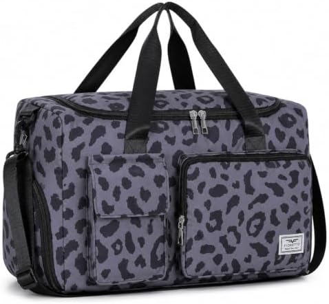 Women's Gym Duffle Bag with Shoes Compartment